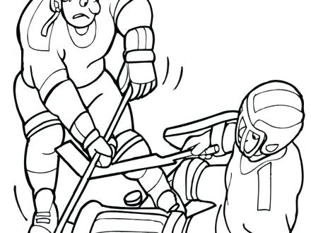 440x330 Logo Coloring Pages Ice Hockey Hockey Team Logo Coloring Pages Nhl