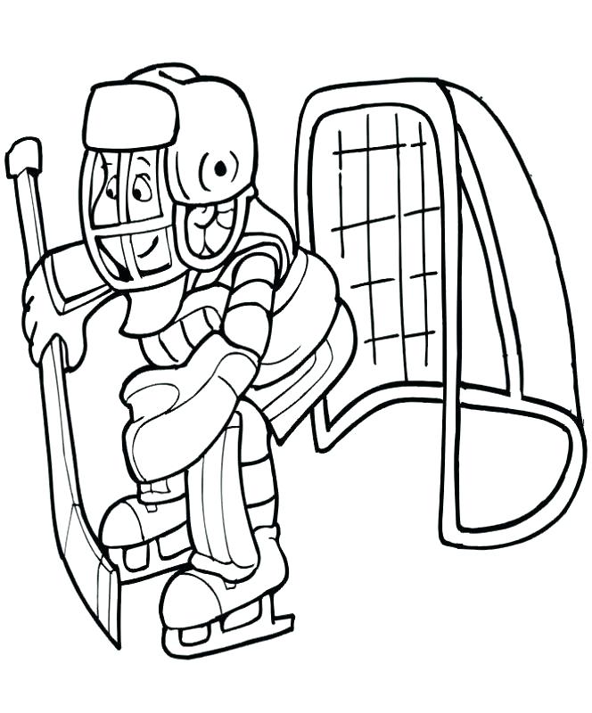 664x800 Hockey Goalie Coloring Pages Hockey Coloring Pages Coloring Pages