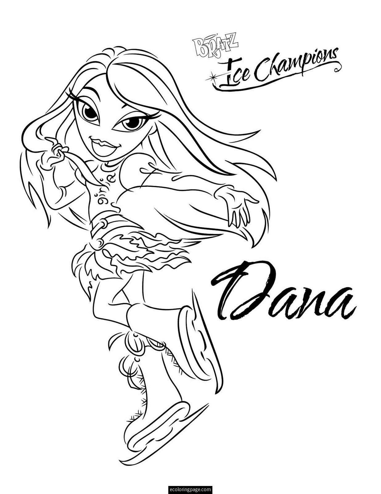 1236x1600 Ice Skating Coloring Pages Free