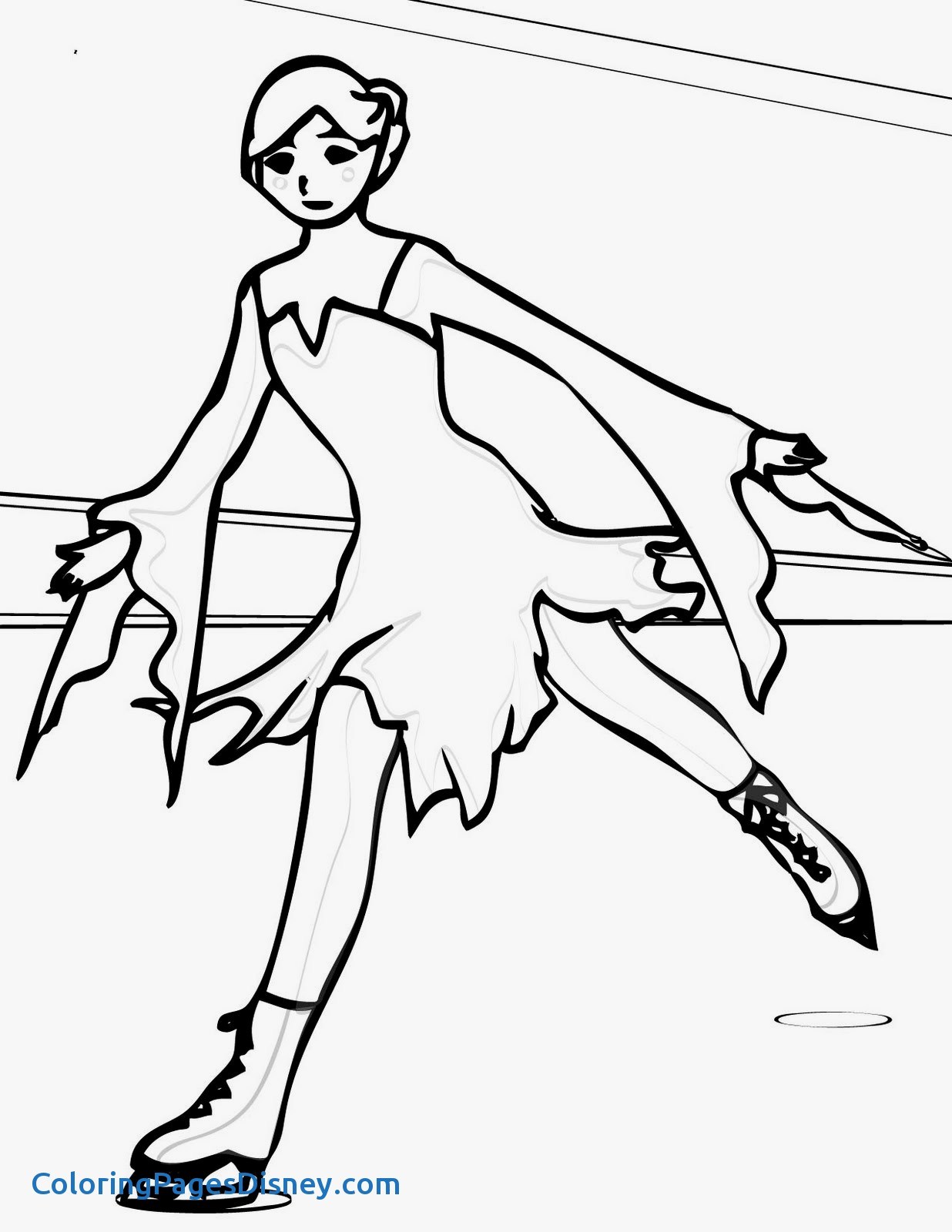 1236x1600 Coloring Pages Ice Skating Lovely Skating Coloring Pages