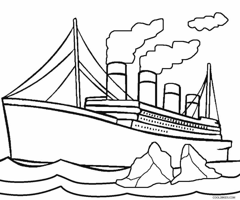 950x792 Printable Titanic Coloring Pages For Kids Cool2bkids