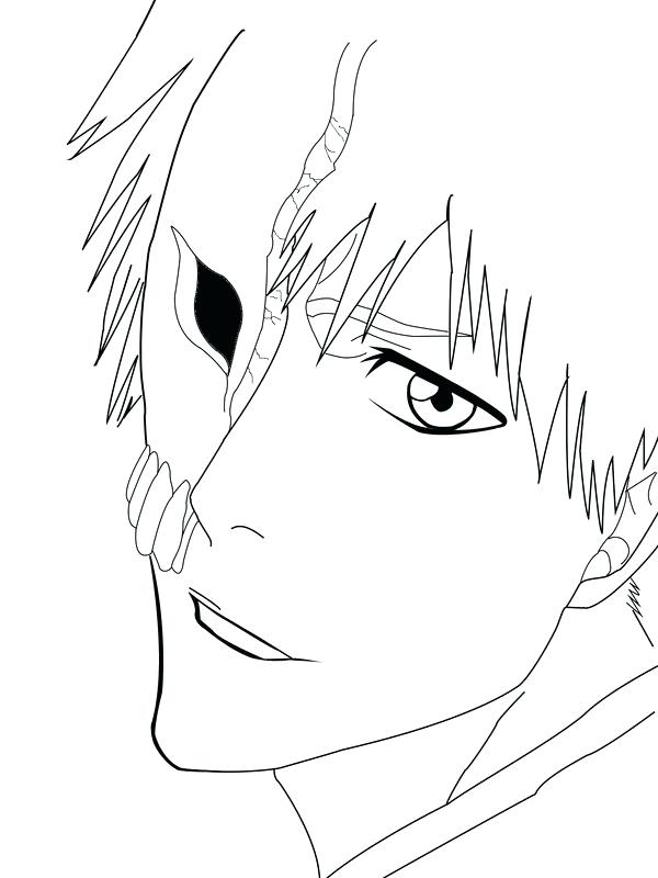 600x800 Ichigo Coloring Pages