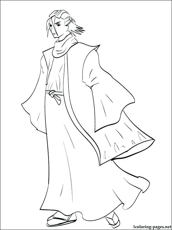 560x750 Coloring Ichigo Coloring Pages Sad Anime Boy A Kurosaki. Ichigo