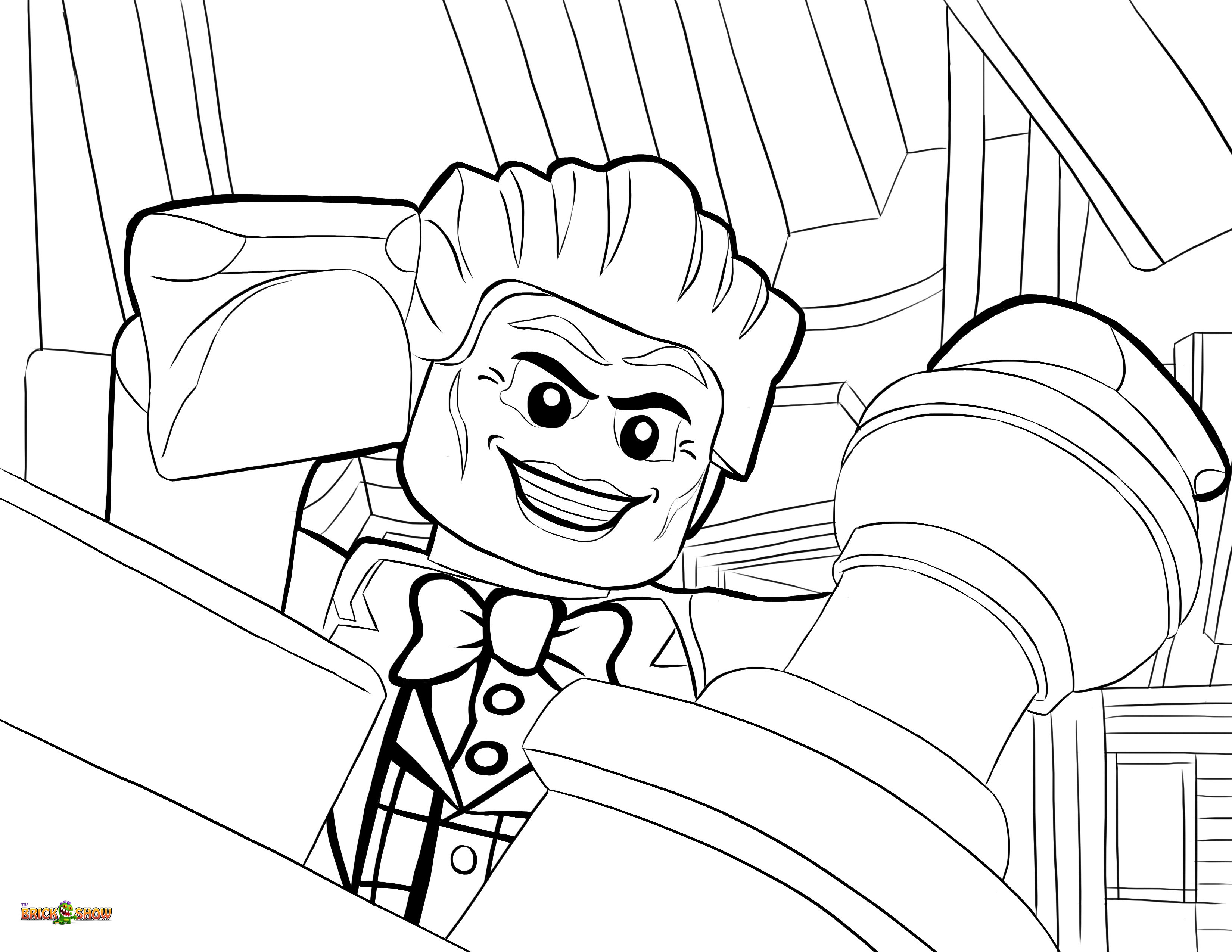 3300x2550 Joker Coloring Pages Exclusive Design