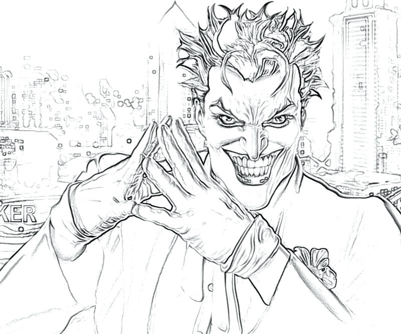 800x667 Batman Joker Coloring Pages And Robin Page For The Decor 18