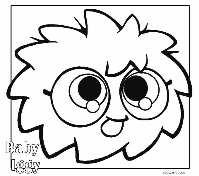 680x604 Moshi Monsters Coloring Pages Printable For Kids
