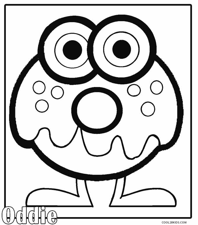 680x773 Printable Moshi Monsters Coloring Pages For Kids Cool2bkids