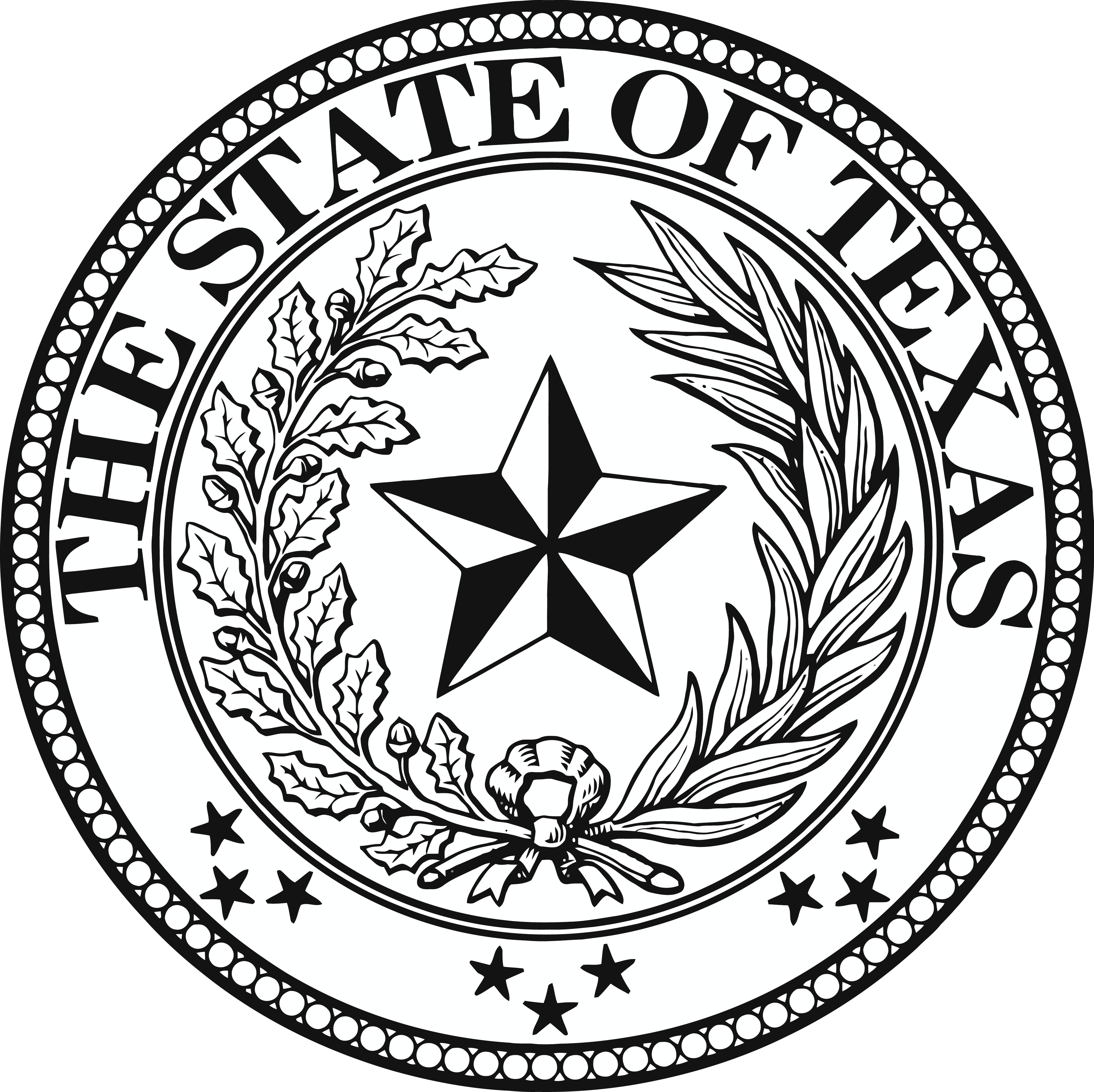 3770x3762 Coloring Pages Remarkable Seal Texas Free Printable Presidential