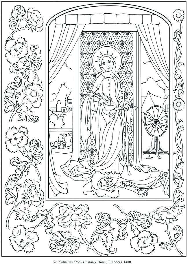 650x918 Illuminated Letters Coloring Pages Illuminated Manuscript Coloring