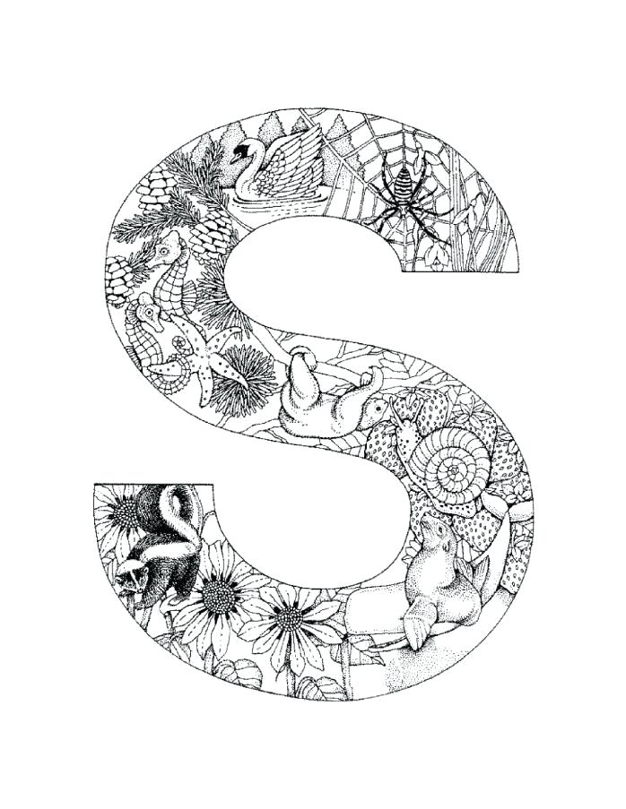 698x903 Illuminated Letters Coloring Pages Illuminated Letters Coloring