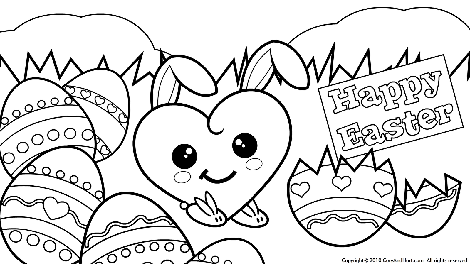 Images Of Easter Coloring Pages