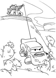 236x330 Mater, Tow Mater Feeling Sad Coloring Pages Tow Mater Feeling Sad