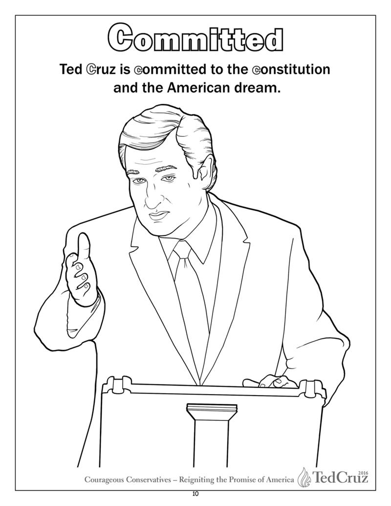 800x1035 Coloring Books We C Ted Cruz For President Coloring And Activity