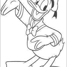 220x220 Donald Duck The Private Detective Coloring Pages