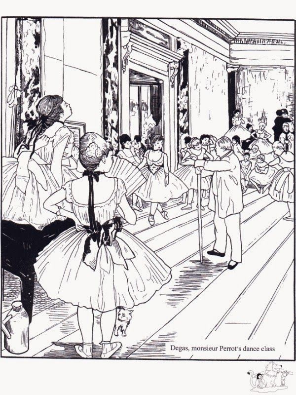600x800 Maestra De Primaria Cuadros Famosos De Pintores Para Colorear