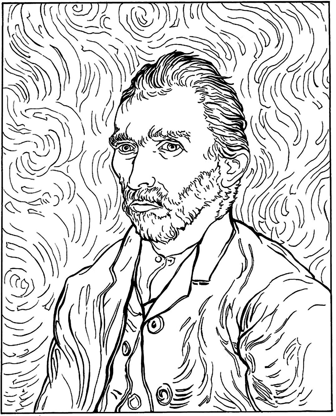 1078x1332 Quality Impressionist Coloring Pages Famous Ar