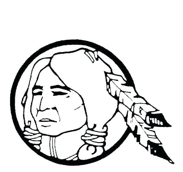 618x583 Indian Coloring Pages Logo Coloring Page Free Indian Coloring