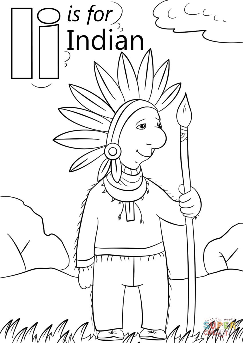 849x1200 Free Coloring Page Adult Indians Keeping Printable Indian Pages