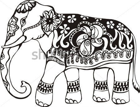 450x345 Indian Elephant Coloring Pages Inspirational Day 35 Sacred Cow