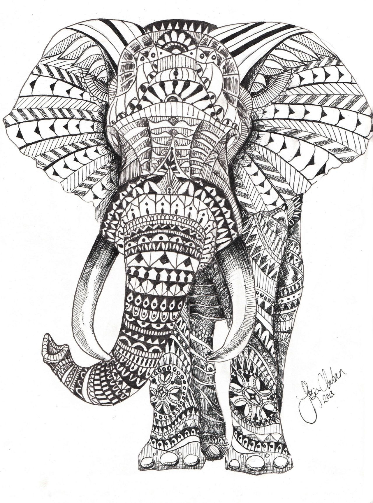 1280x1724 Indian Elephant Coloring Pages Printable Best Of Tumblr