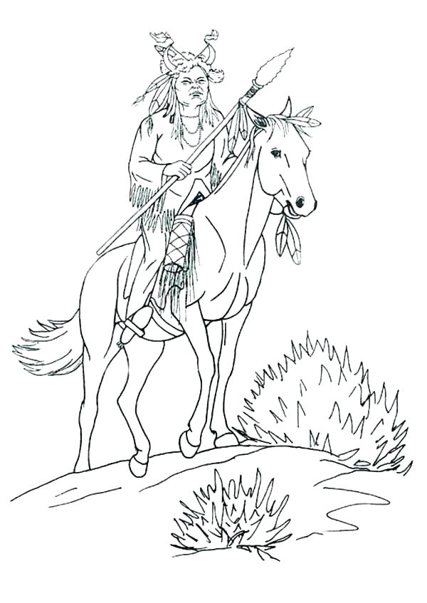 600x847 Free Printable Indian Coloring Pages Native Dream Catcher Book