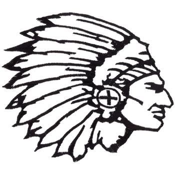 Indian Head Coloring Page