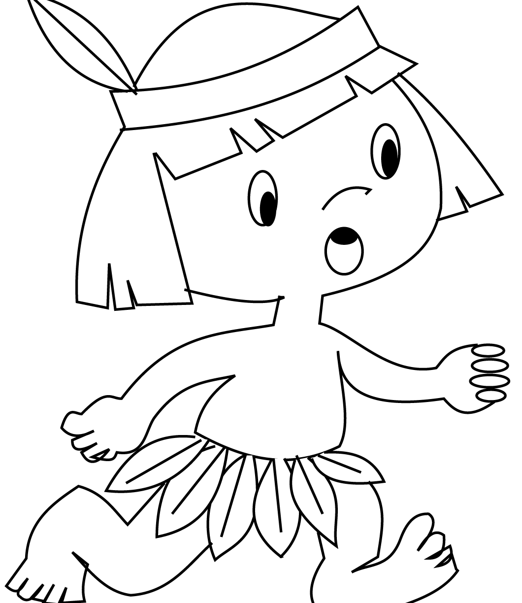 1060x1224 Indian Boy Coloring Pages Free To Print Page Printable Kids Sheet