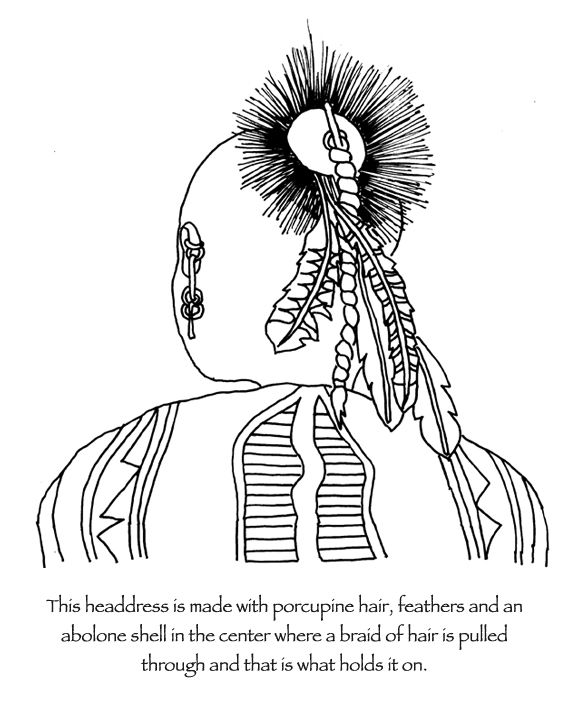 576x720 Coloring Page Indian Headdress Free Coloring Pages