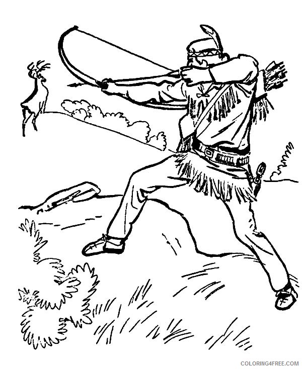 600x734 Indian Headdress Coloring Pages Coloring4free