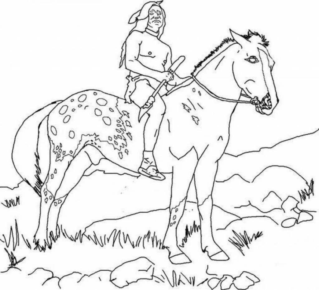 1024x930 Native American Coloring Pages