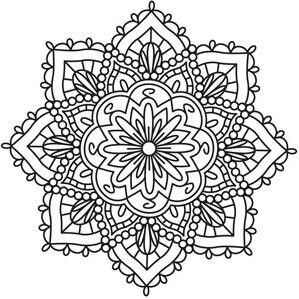 299x299 Mandalla Zentangles, E Moldes Mandala