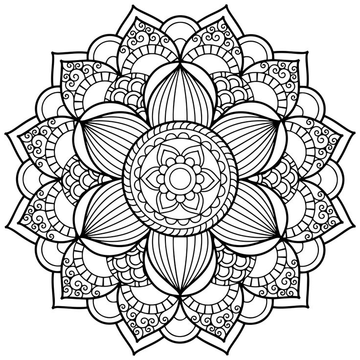 736x736 441 Best Mandala Images On Mandala Coloring, Mandalas