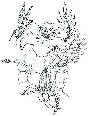 375x480 Free Native American Coloring Pages Native Coloring Pages Free