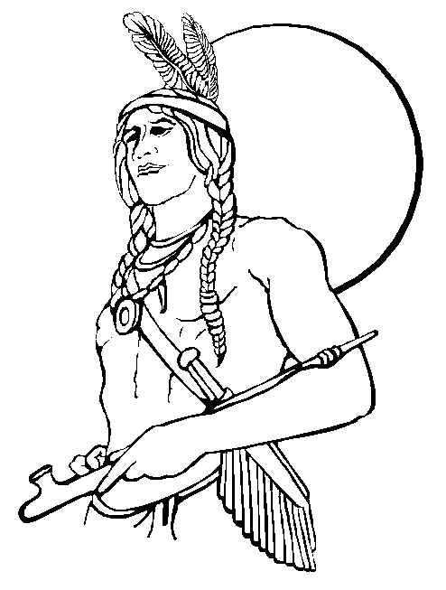 494x653 Iroquois Coloring Pages Native American Free Printable Coloring