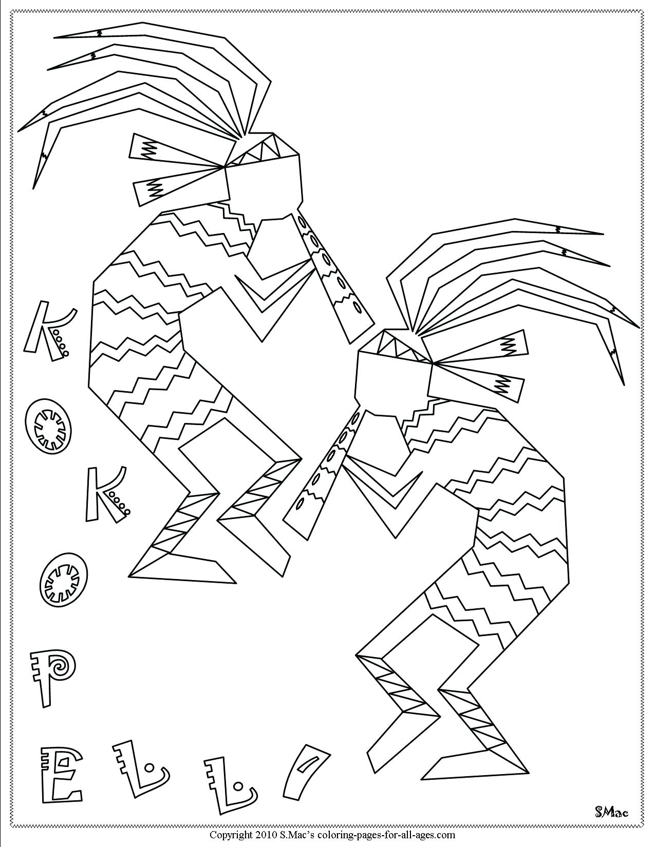 1275x1650 Best Of Free Coloring Page Coloring Adult Native Indian American