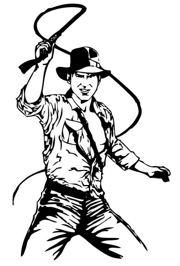575x850 Indiana Coloring Pages