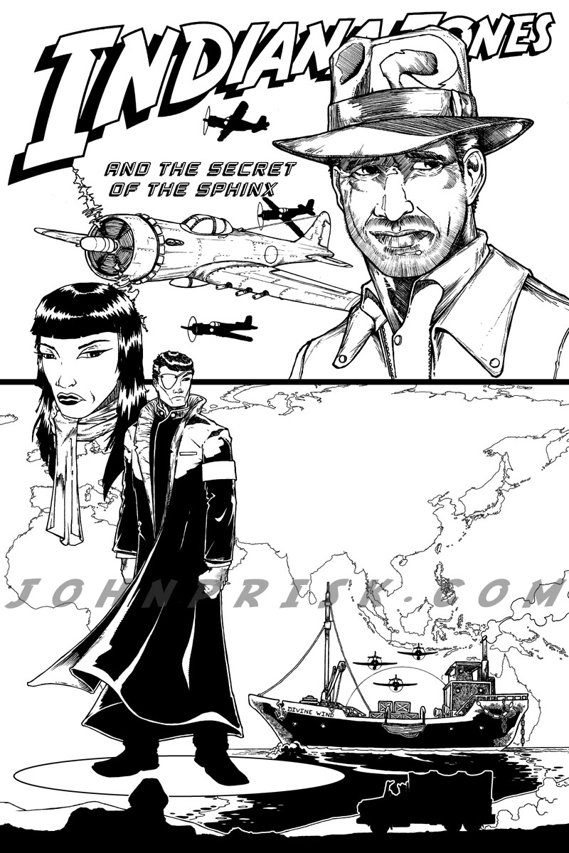 800x1200 Indiana Jones By Johnprisk On New Coloring Sheets