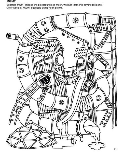 Indie Coloring Pages