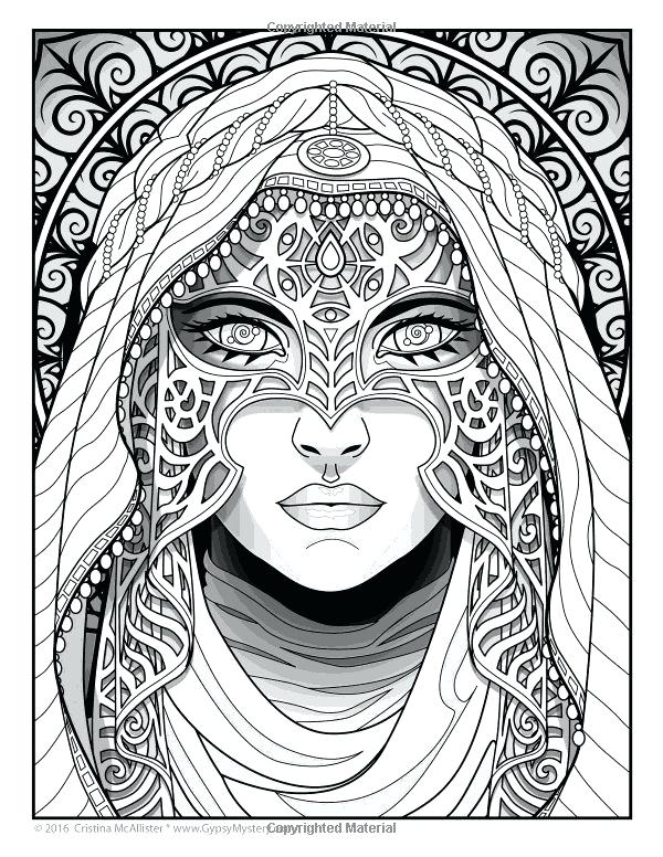 600x776 Indie Coloring Pages Magical Beauties A Captivating Coloring Book
