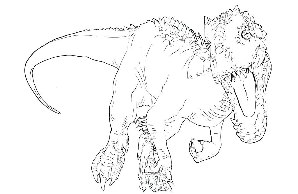 1024x668 Indominus Rex Coloring Page T Pages In Pretty World Lego Jurassic