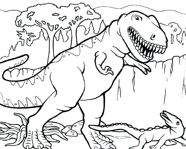 600x483 T Rex Color Page Great T Coloring Page Snapshot Indominus Rex