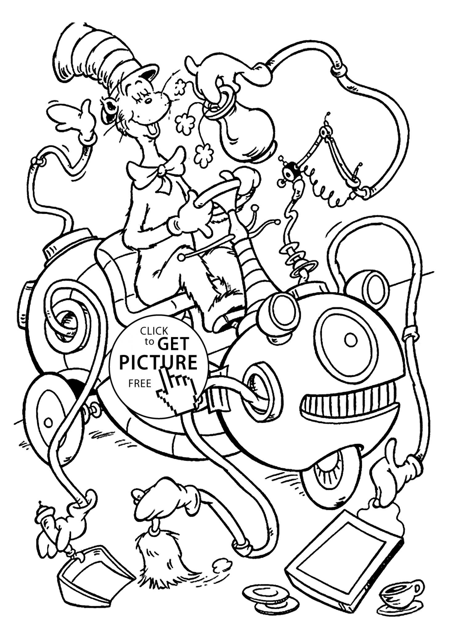 1483x2079 Happy Birthday Dr Seuss Coloring Sheets Best Happy Birthday Wishes