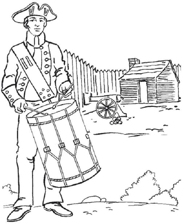 600x740 Best Of Revolutionary War Coloring Pages Coloring Ws