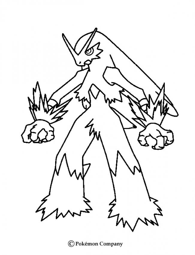 651x850 Infernape Coloring Pages