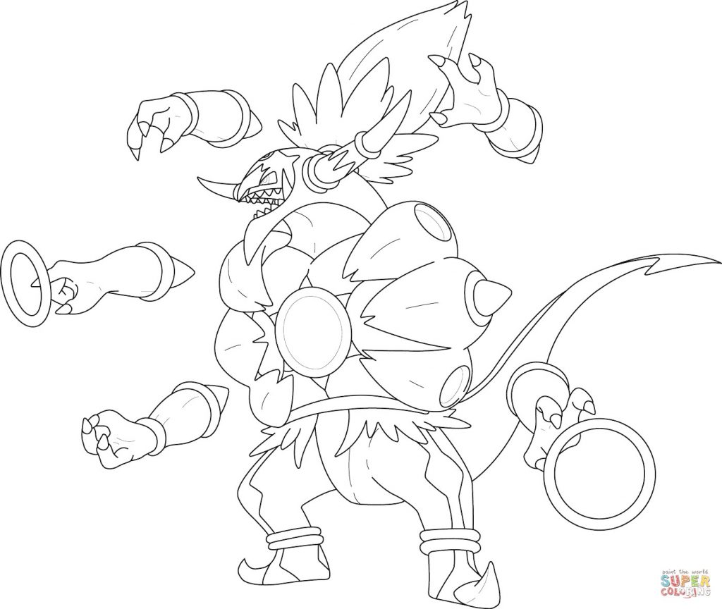 1024x864 Pokemon Coloring Pages Hoopa Copy New Shining Pokemon Sun Coloring