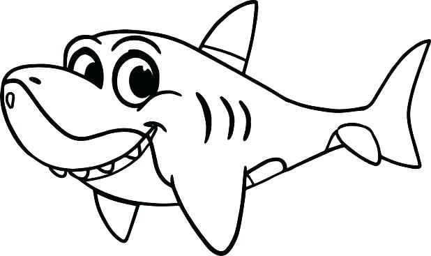 618x367 Infinity Coloring Pages Coloring Page Shark Infinity Coloring