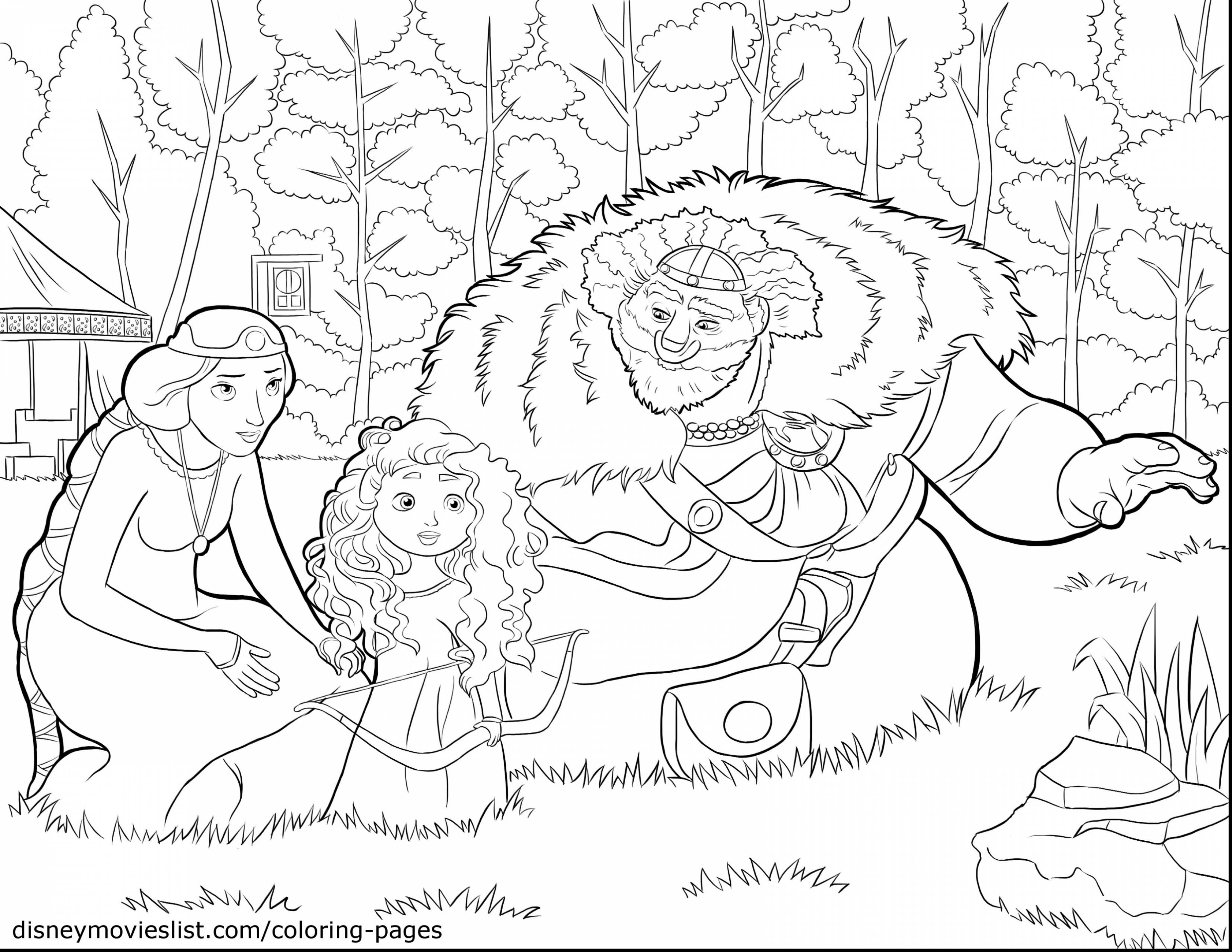 3630x2805 Marvelous Disney Infinity Coloring Pages With Brave And Ramona