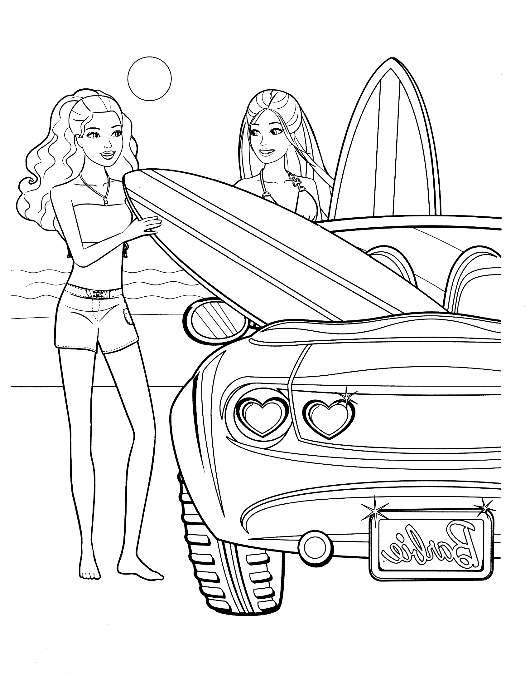 1700x2200 Barbie Dream House Coloring Pages Newyork