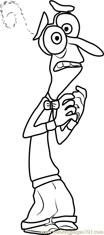 357x800 Fear Coloring Page