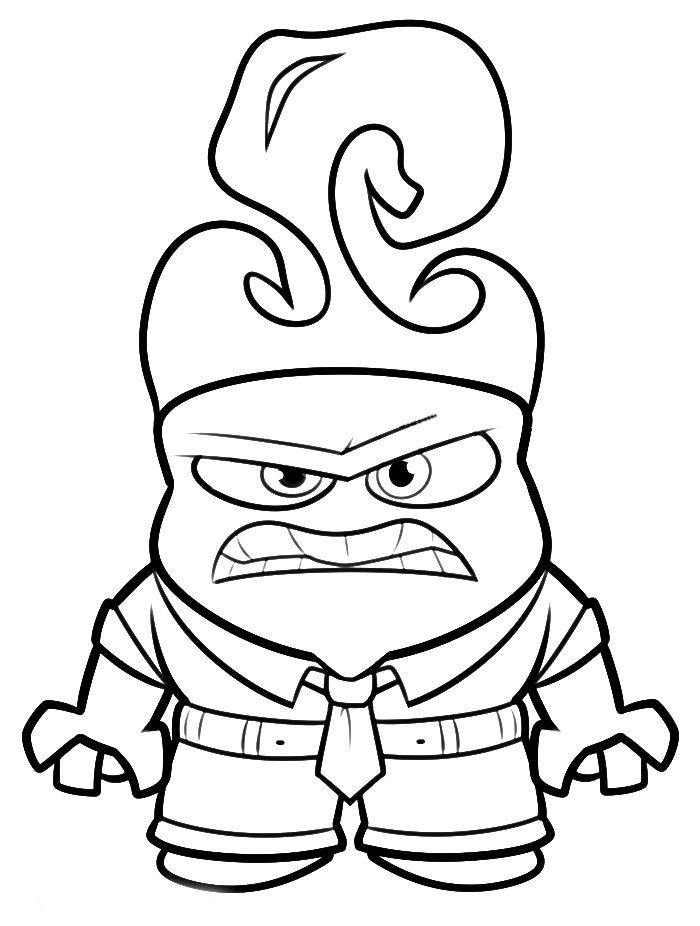 700x926 Inside Out Coloring Pages Crayons And Create
